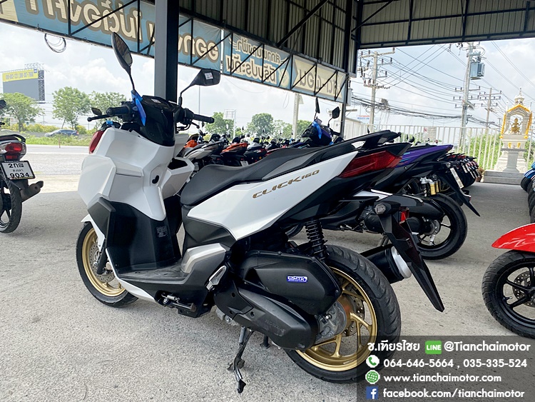 ★ดาวน์2,000★ CLICK160 ปี66 ABS สภาพใหม่ กุญแจรีโมท ชุดสีสวย เครื่องเดิมๆ ขับขี่นิ่มๆ แรงสะใจ ราคา 60,900