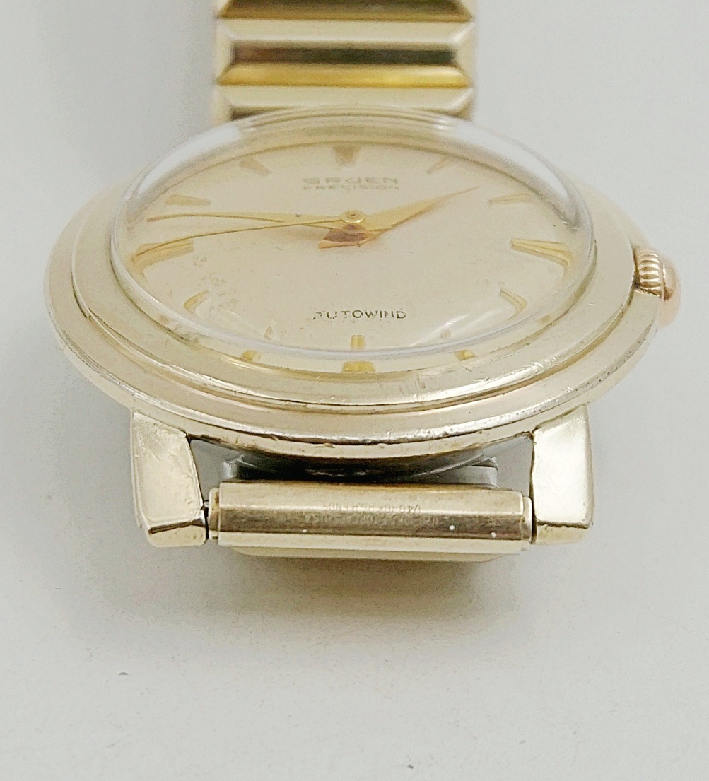 นาฬิกาเก่า GRUEN ออโตเมติกครึ่งรอบ