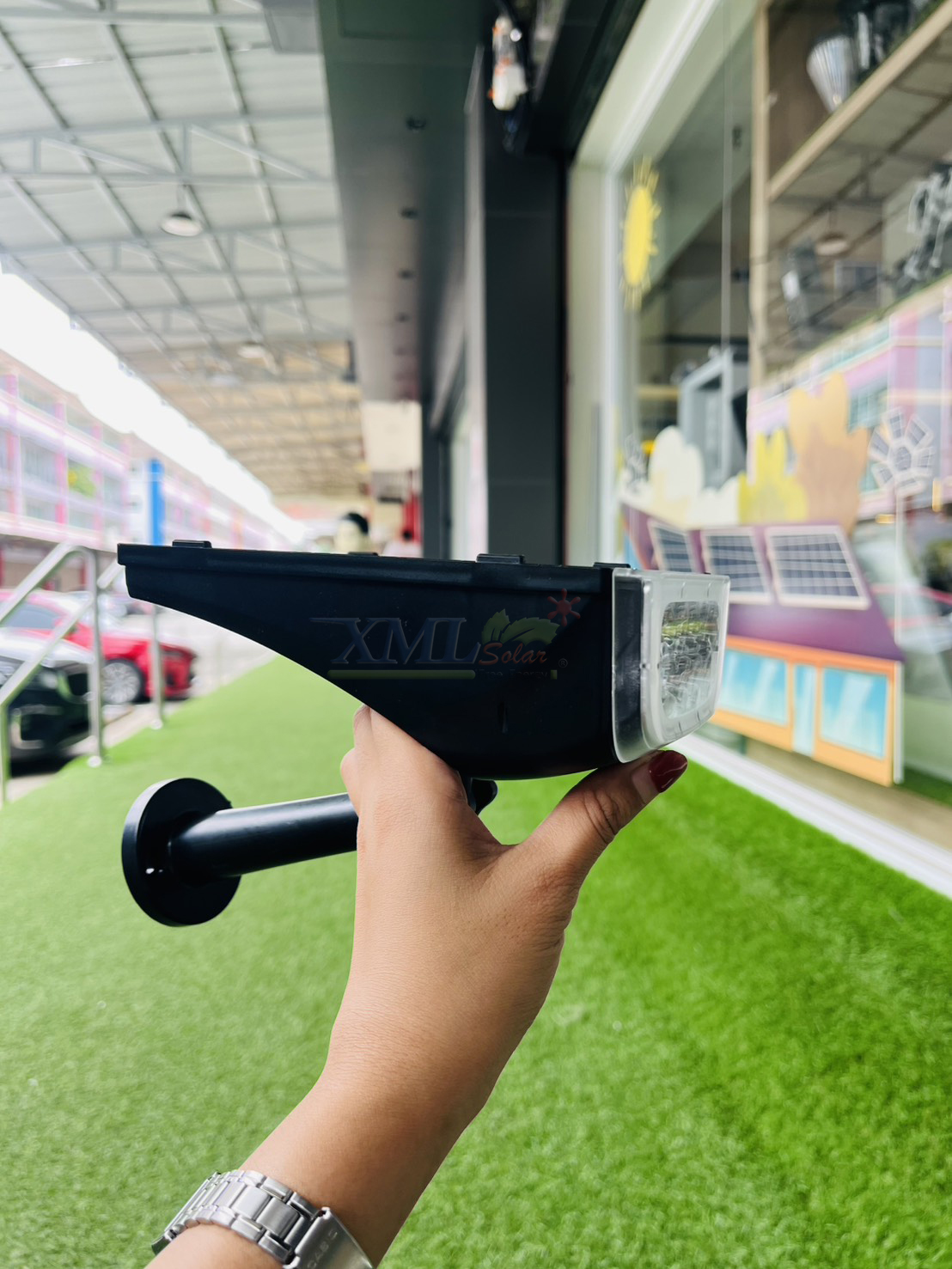 ไฟติดผนังโซล่าเซลล์ รุ่น SSL-02