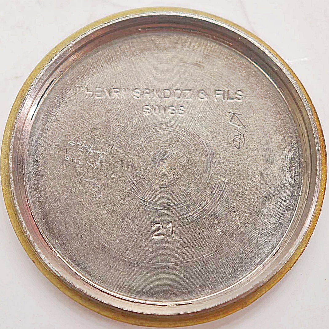 นาฬิกาเก่า SANDOZ ไขลาน