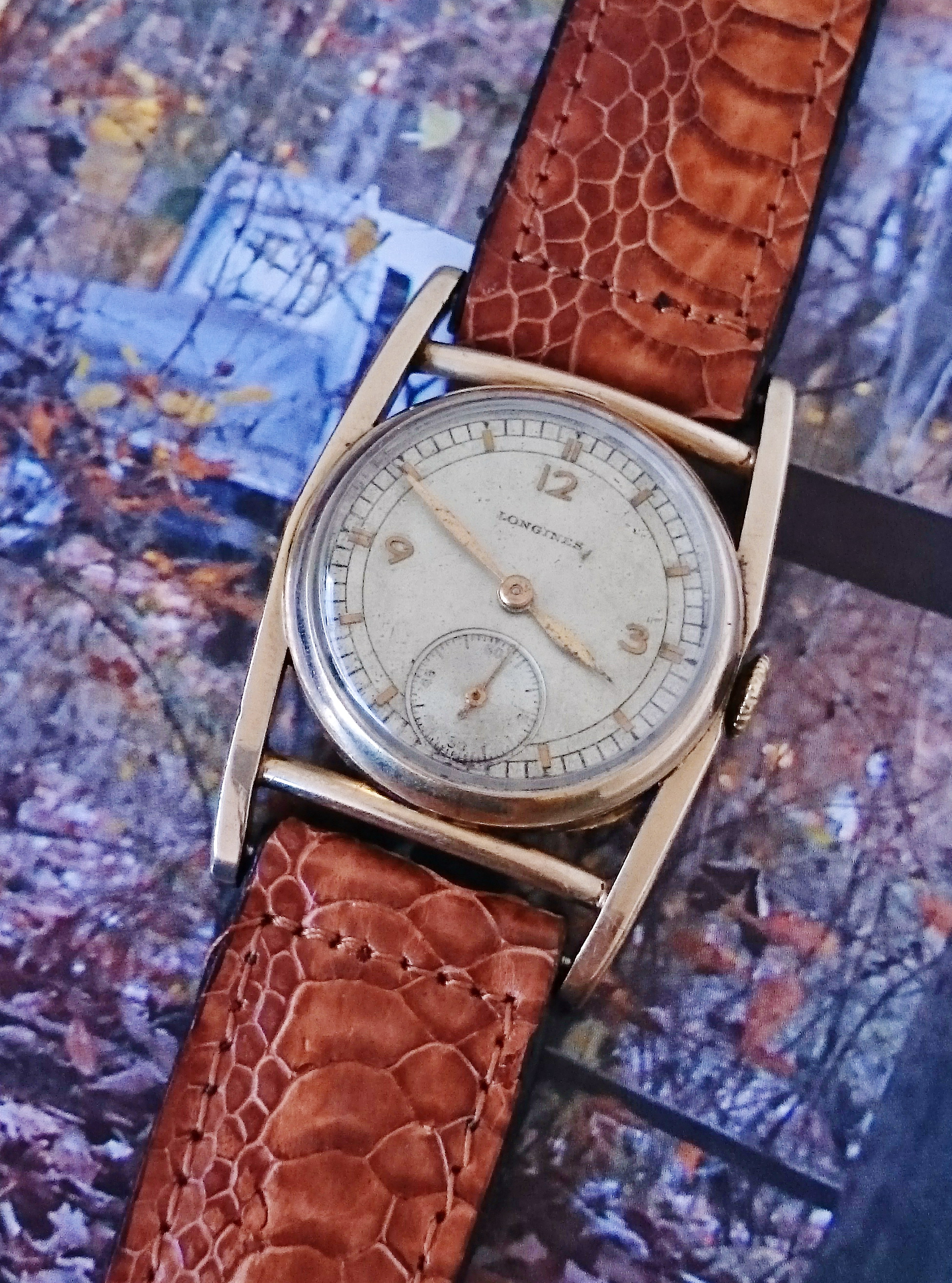 นาฬิกาเก่า LONGINES ไขลาน สองเข็มครึ่ง