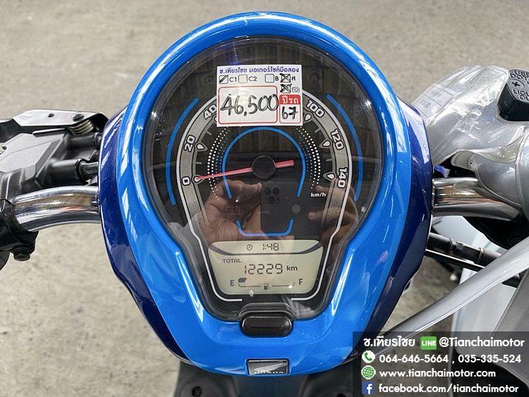 ★ดาวน์ 2,000★SCOOPY-I CLUB12 ปี67 สีน้ำเงินสดใส กุญแจรีโมท วิ่งน้อย เครื่องเดิมๆ ชุดสีสวยรอบคัน เครื่องดี ศูนย์ดี ราคา 46,500