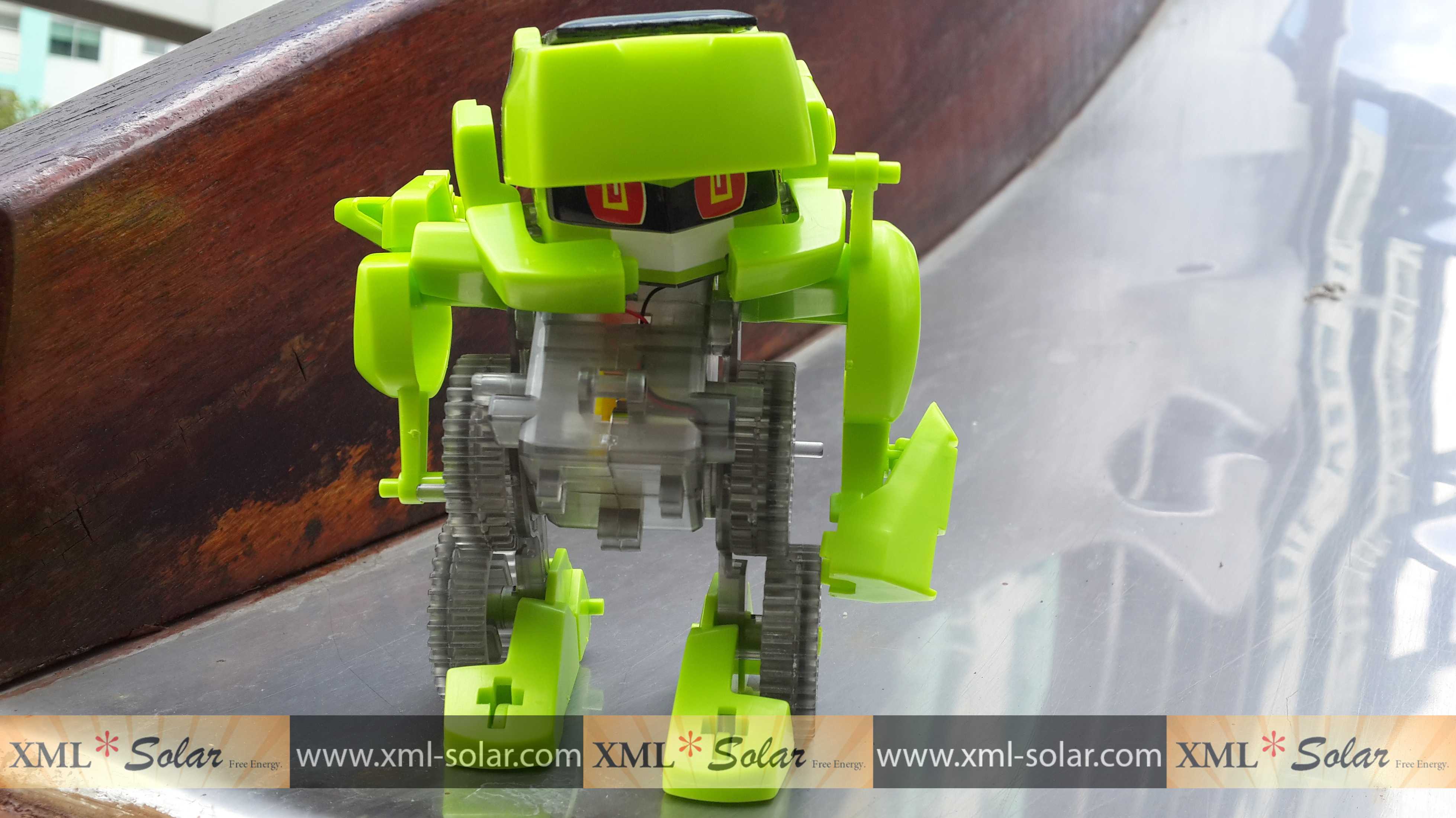 ของเล่นพลังงานแสงอาทิตย์ รุ่น 4 -in-1 (สีเขียว) (1 แถม 1)