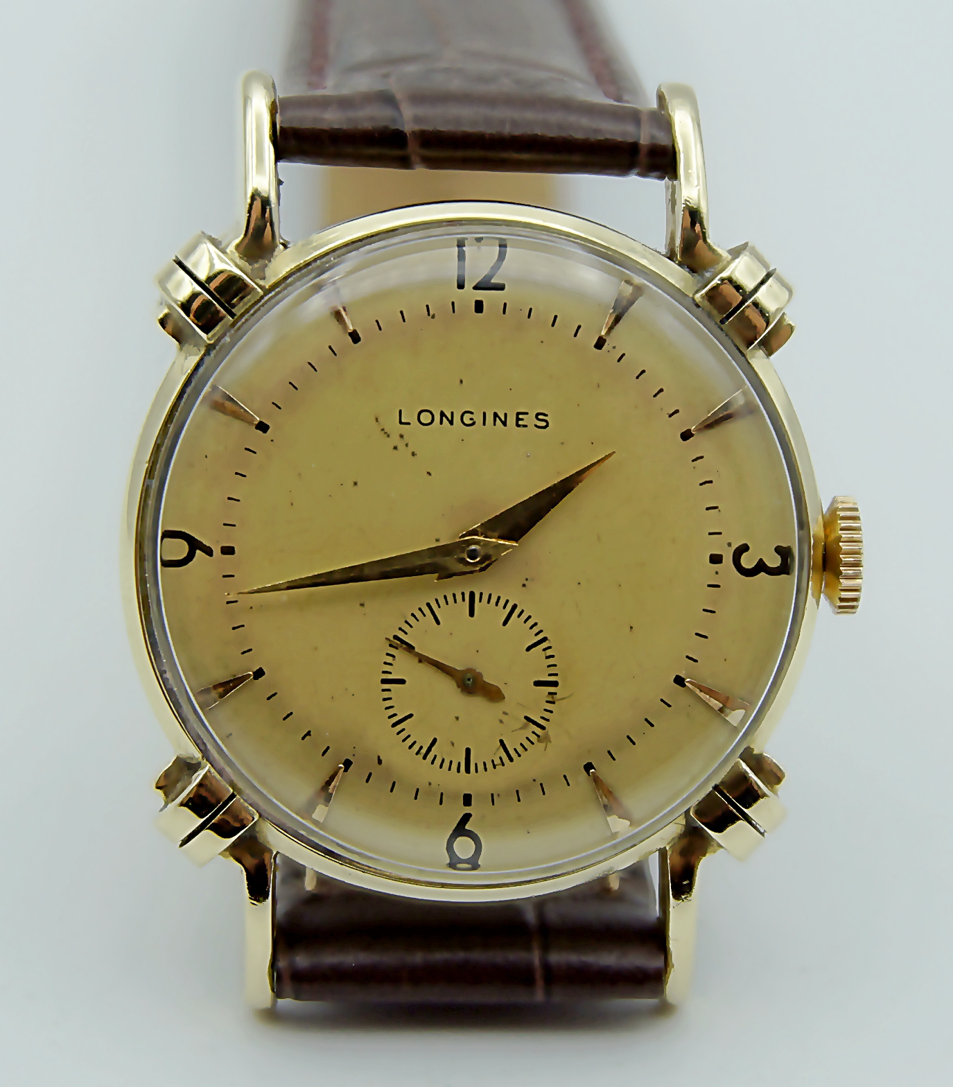 นาฬิกาเก่า LONGINES ไขลาน ตัวเรือนทองคำแท้