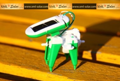 ของเล่นพลังงานแสงอาทิตย์ รุ่น 6-in-1 (สีเขียว)
