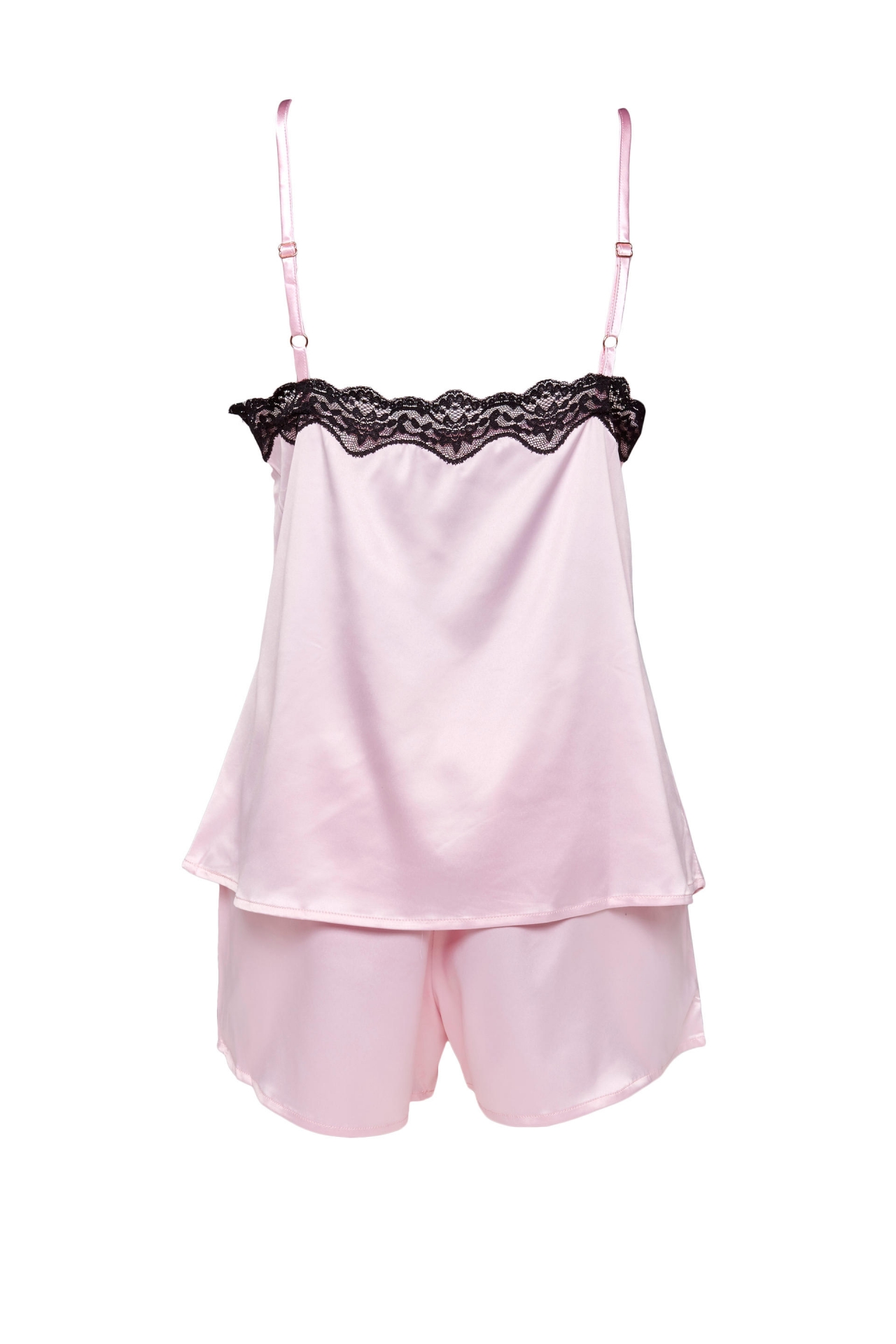 ชุดนอนผ้าซาตินสายเดี่ยว ปักลูกไม้สุดเซ็กซี่ พร้อมกางเกงขาสั้นเข้าชุด ผ้าเบาใส่แล้วเย็นสบาย มี 3 สี ชมพูอ่อน แดง ครีม ราคาชุดละ 450 บาท