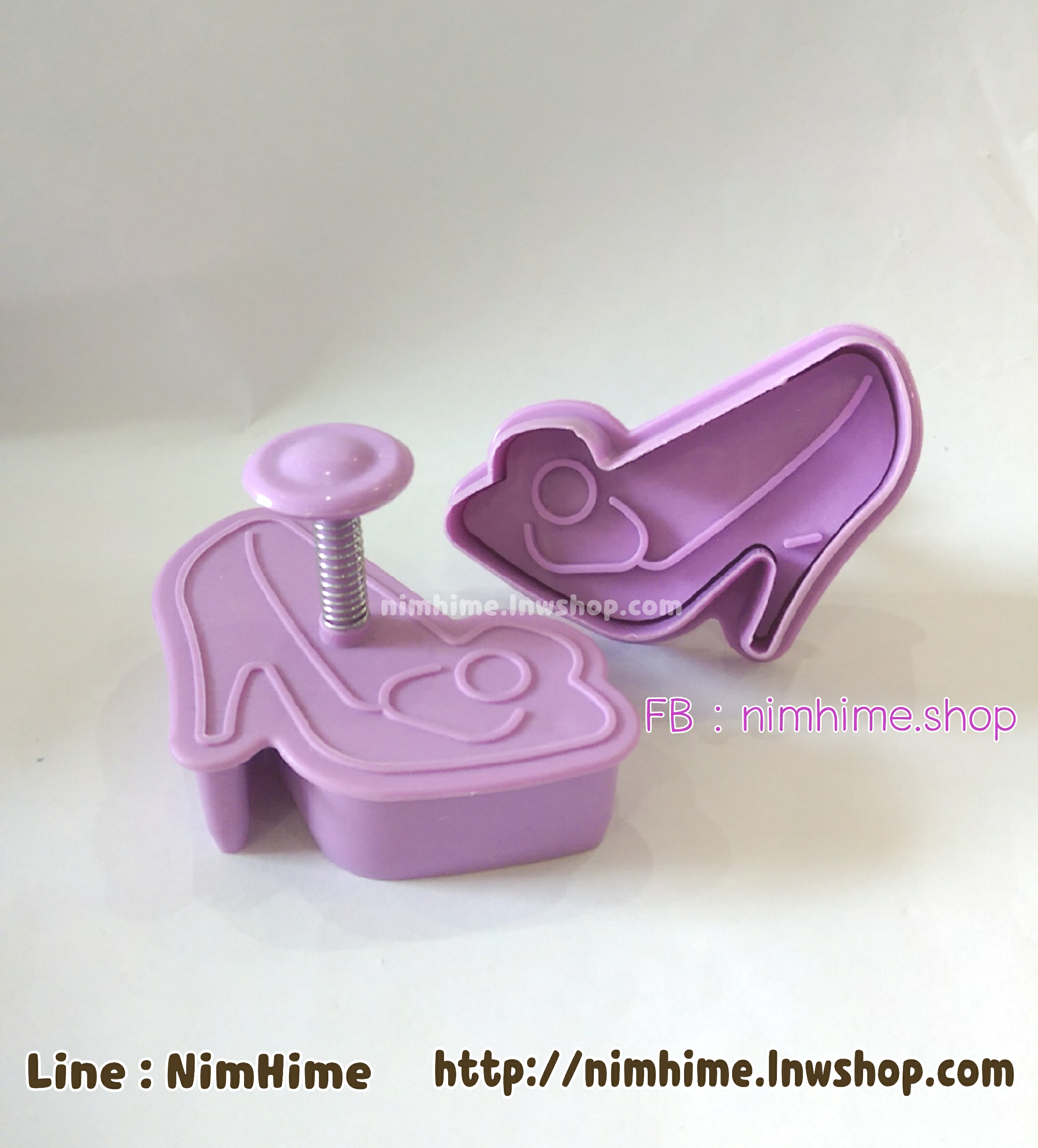 แม่พิมพ์กดขนมปัง แซนวิส ลายรองเท้าส้นสูง