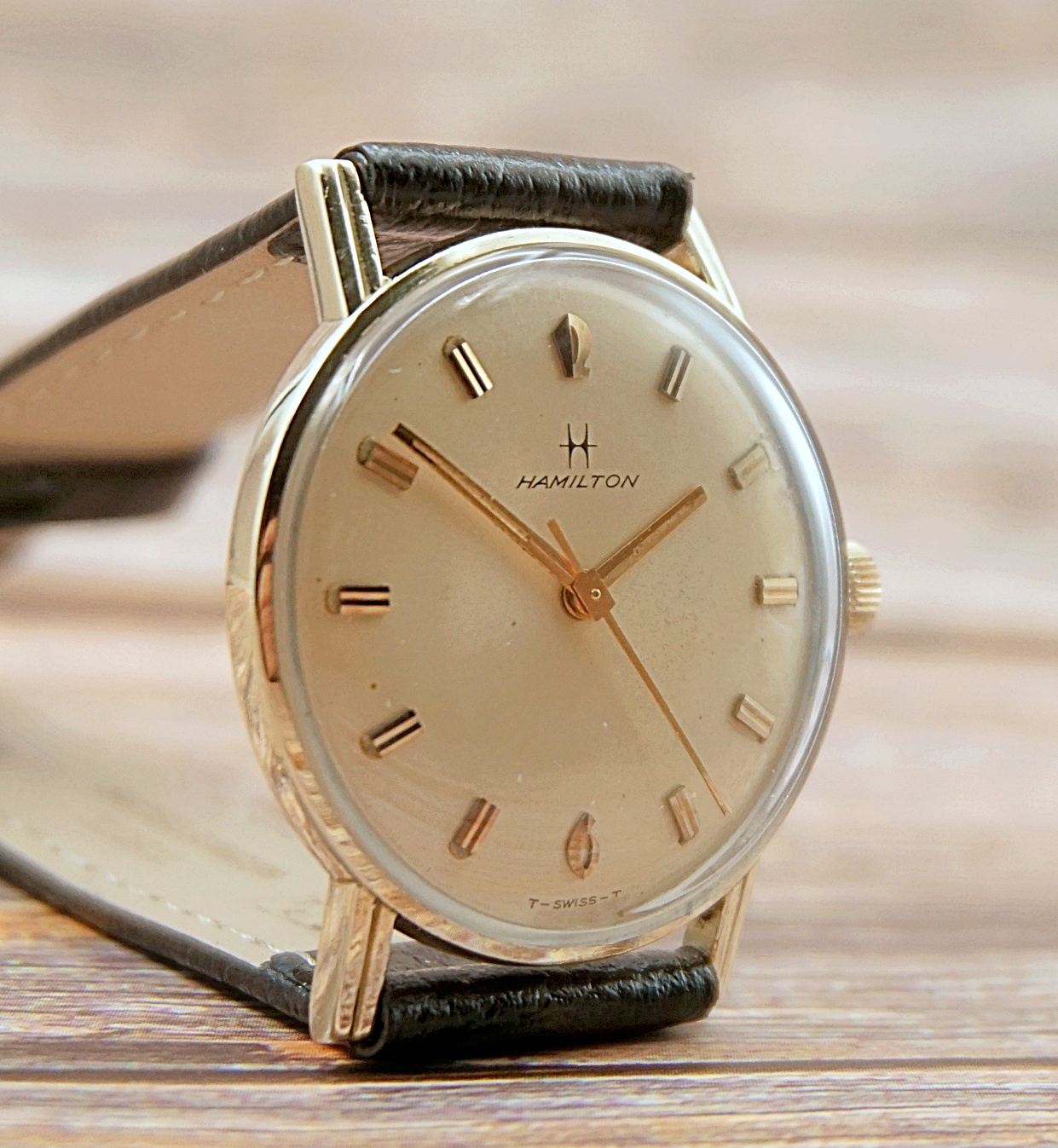 นาฬิกาเก่า HAMILTON ไขลาน