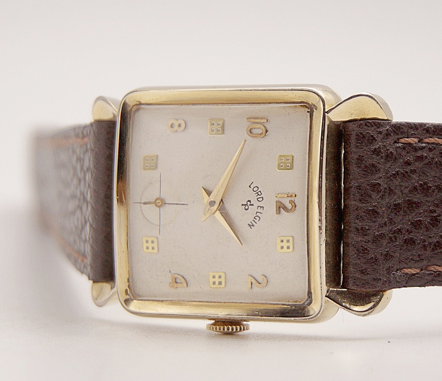 นาฬิกาเก่า LORD ELGIN ไขลานสองเข็มครึ่ง