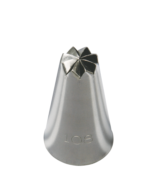 หัวบีบเกาหลี เพื่อตกแต่งเค้ก หรืองาน diy เบอร์ 108 (นำเข้าเกาหลี) drop flower tubes