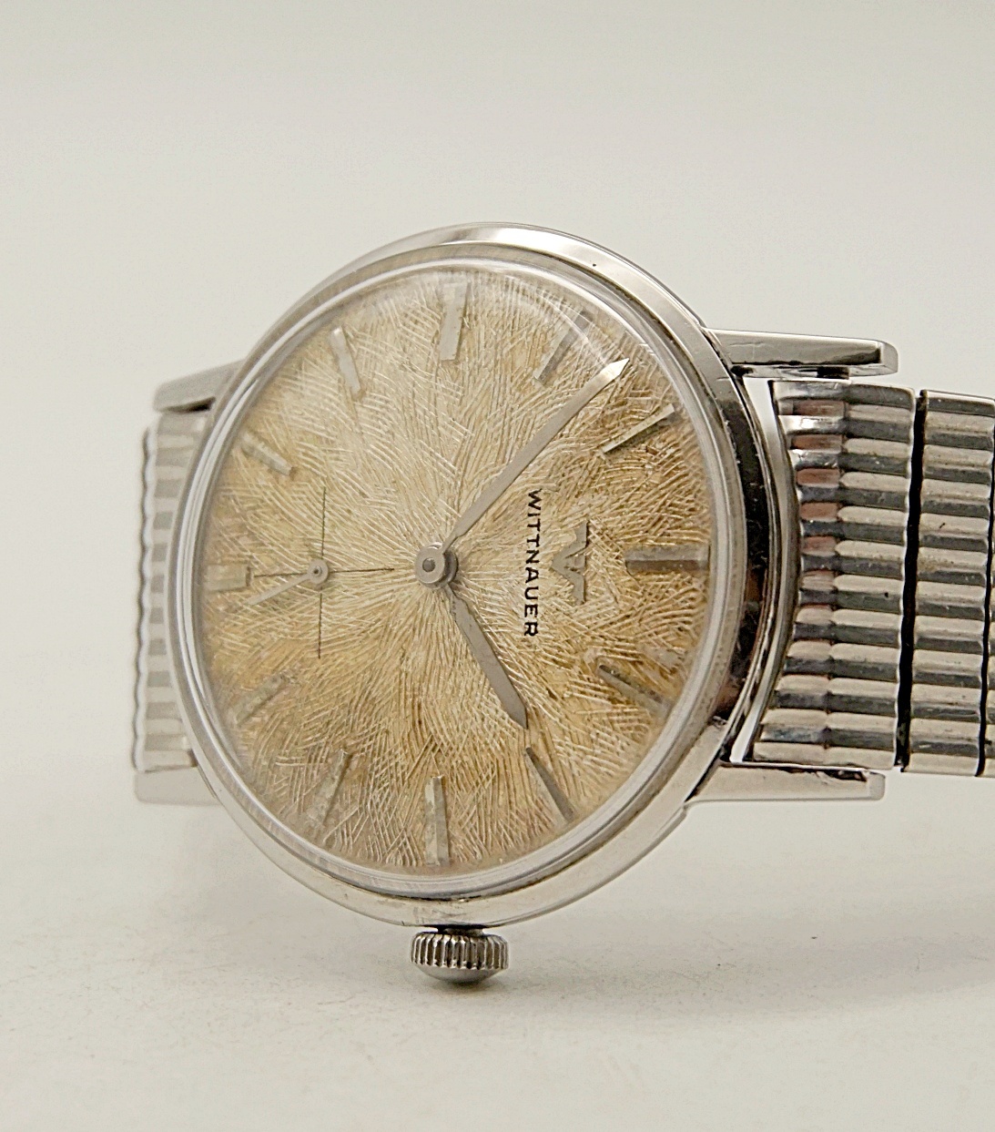 นาฬิกาเก่า WITTNAUER BY LONGINES ไขลานสองเข็มครึ่ง