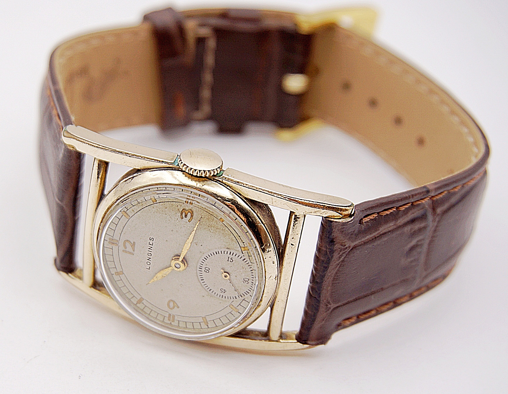 นาฬิกาเก่า LONGINES ไขลานสองเข็มครึ่ง