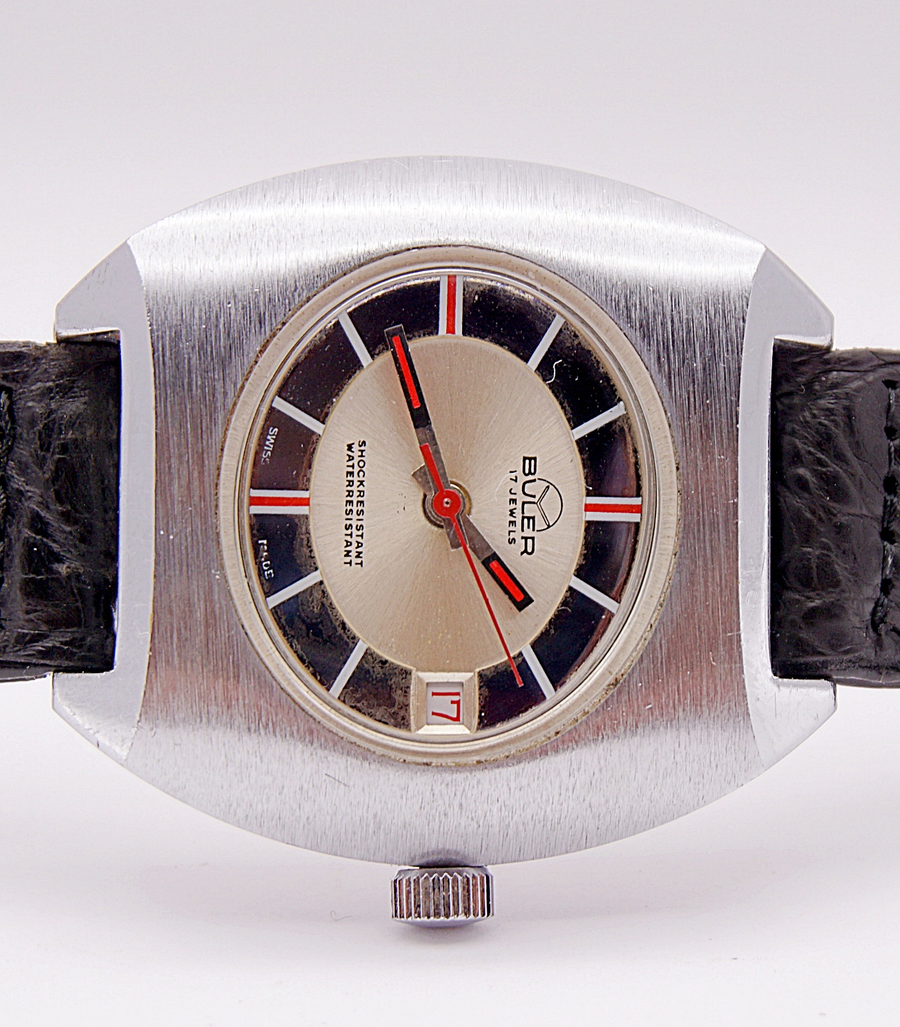 นาฬิกาเก่า BULER ไขลาน