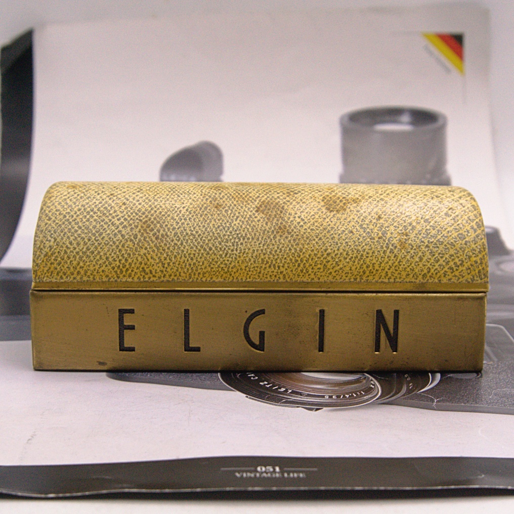 นาฬิกาเก่า ELGIN ไขลาน พร้อมกล่องเดิม