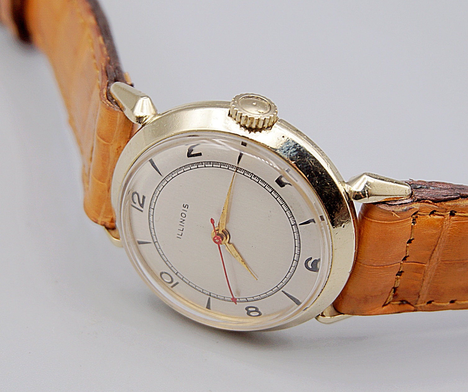 นาฬิกาเก่า ILLINOIS ออโตเมติก