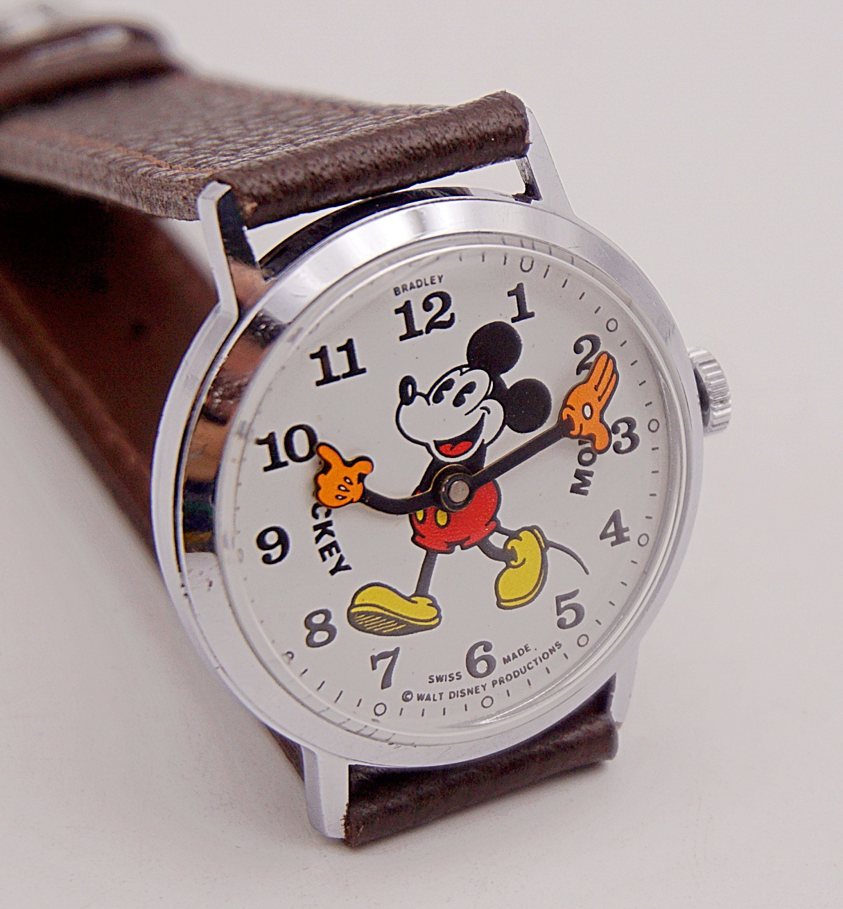 นาฬิกาเก่า MICKEY MOUSE ไขลาน