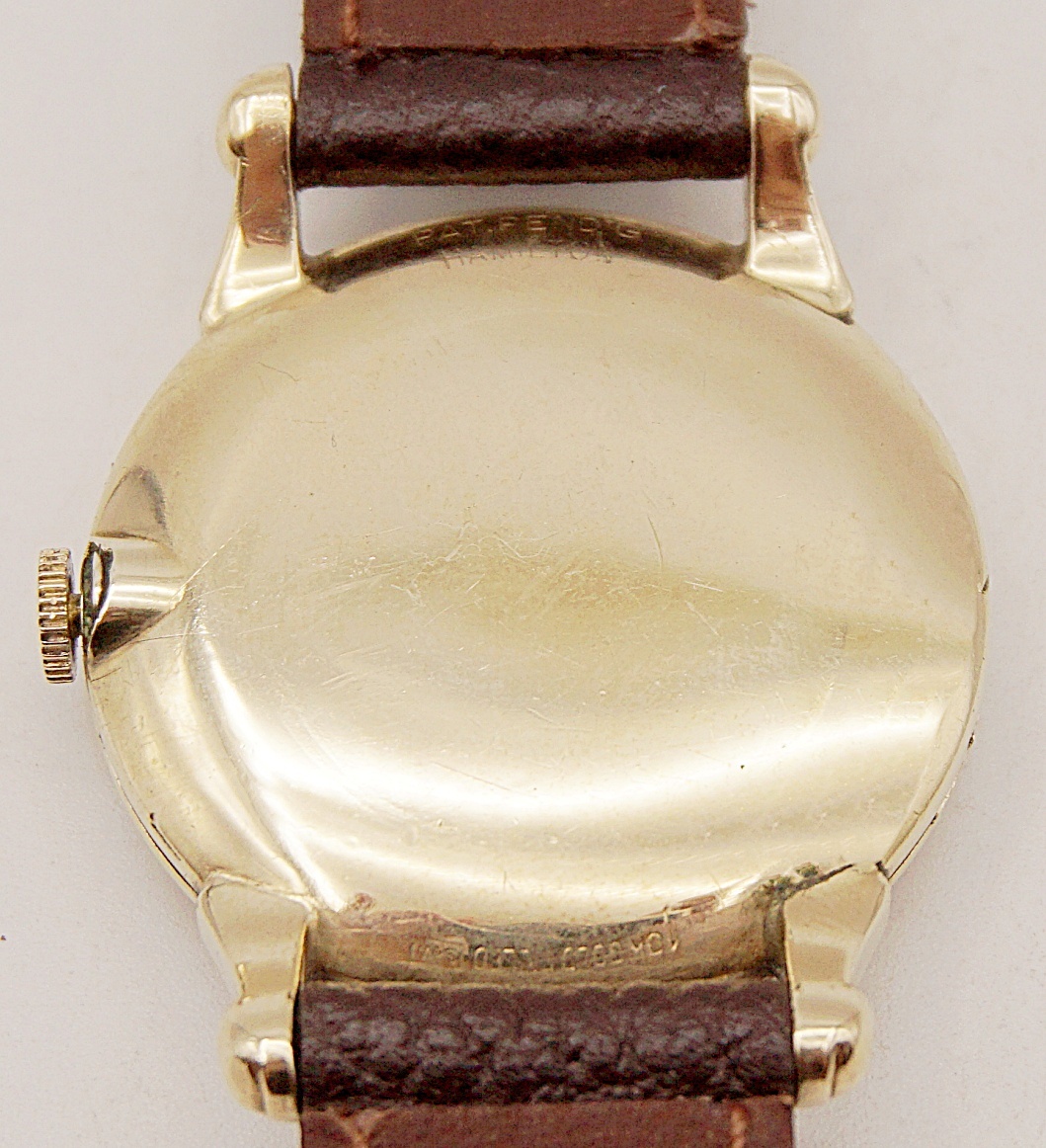 นาฬิกาเก่า HAMILTON ไขลานสองเข็มครึ่ง