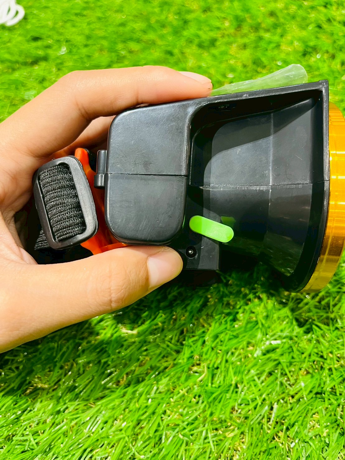 ไฟฉายคาดศีรษะโซล่าเซลล์ (Solar Head Lamp) รุ่น MD-HEADLAMP-07 (แสง : ขาว)