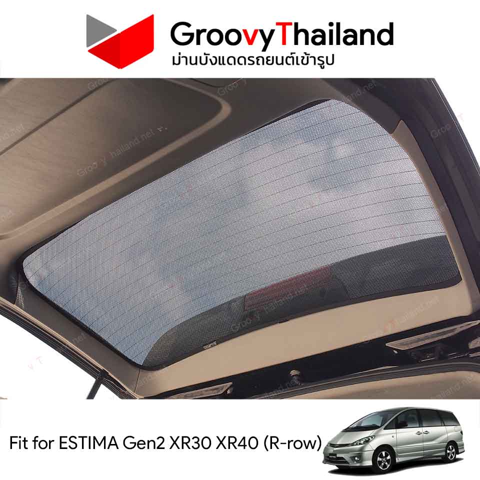 ม่านหลัง TOYOTA ESTIMA Gen2 XR30, XR40 R-row (1 pcs)