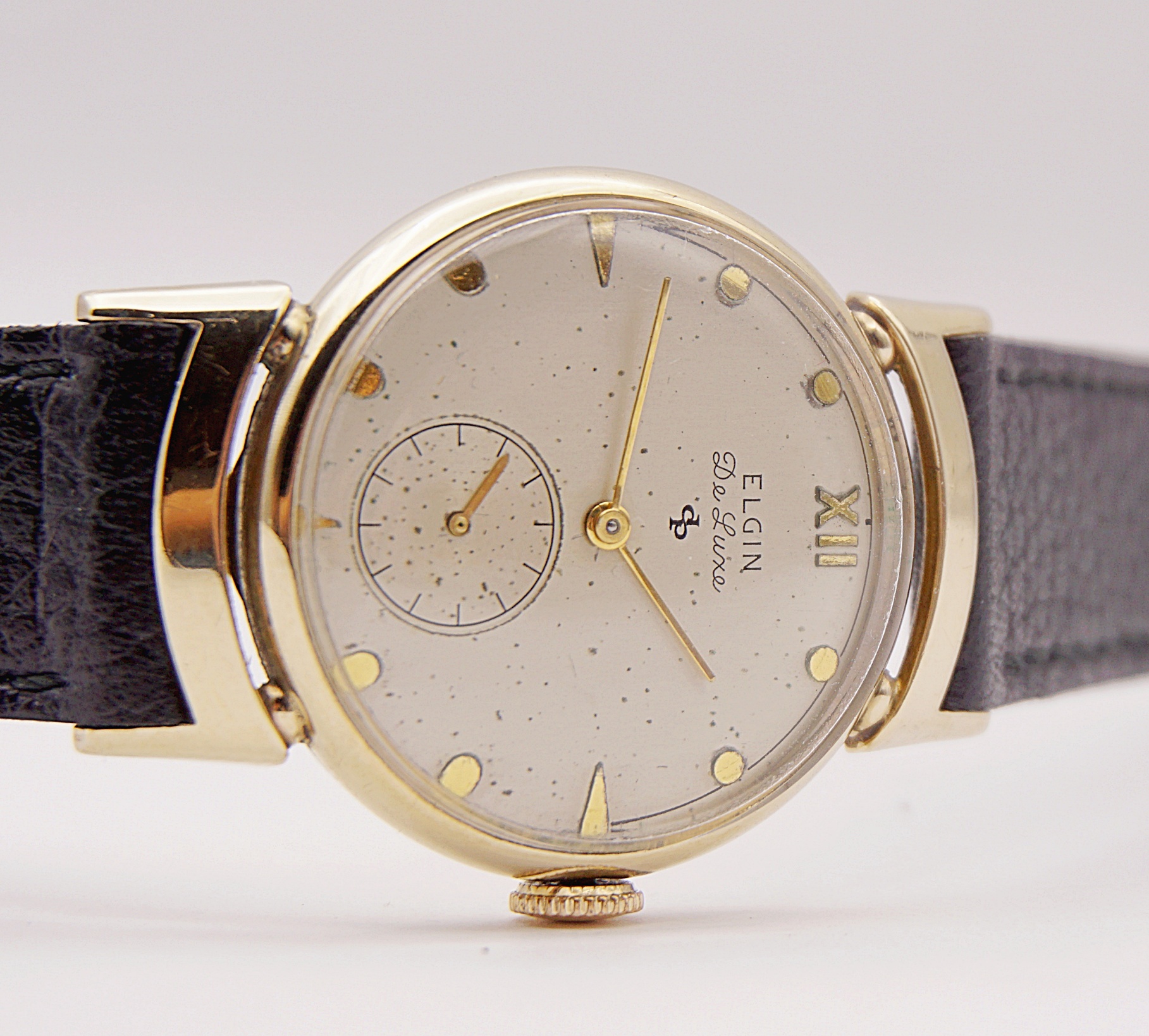 นาฬิกาเก่า ELGIN ไขลานสองเข็มครึ่ง