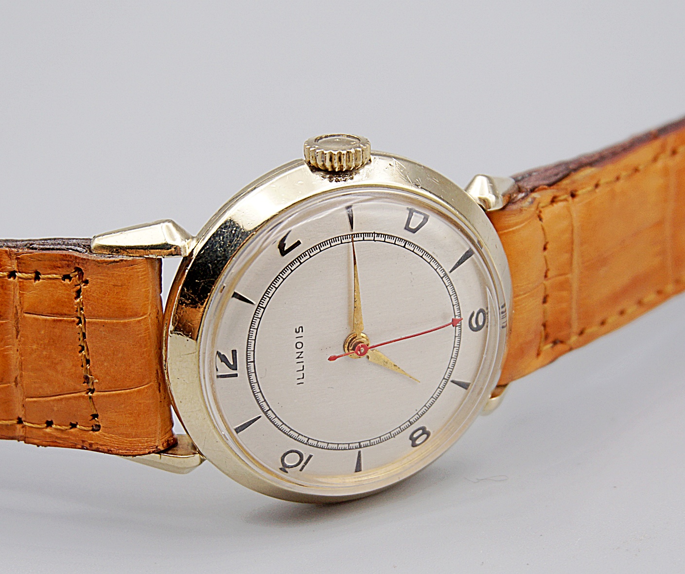นาฬิกาเก่า ILLINOIS ออโตเมติก