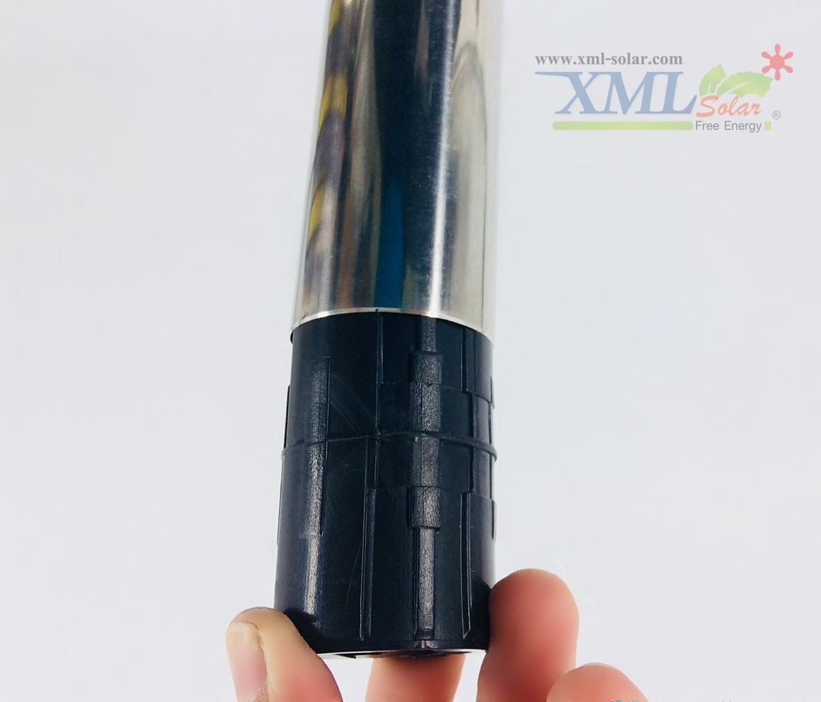 ไฟปักสนามโซล่าเซลล์ 8 Super SMD LED (แบบกลม) สูง 80 ซม. (เเสง : ขาว)