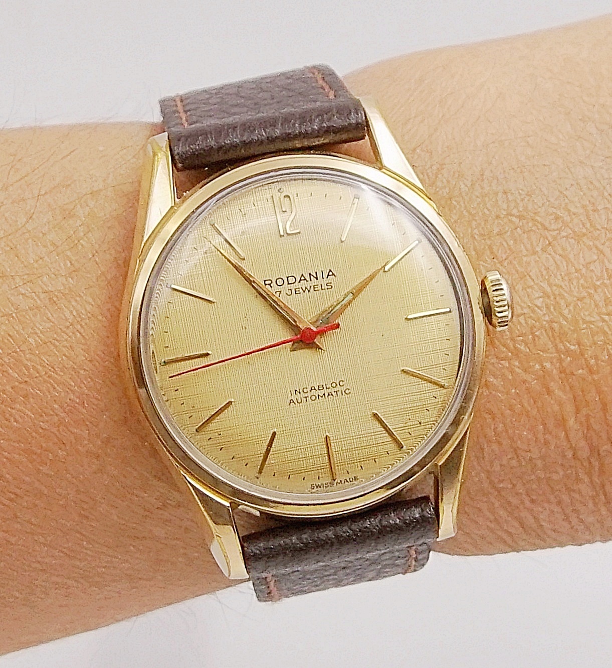 นาฬิกาเก่า RODANIA ออโตเมติก