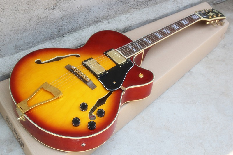 GibsonStyle Custom LP Jazz กึ่งโปร่ง