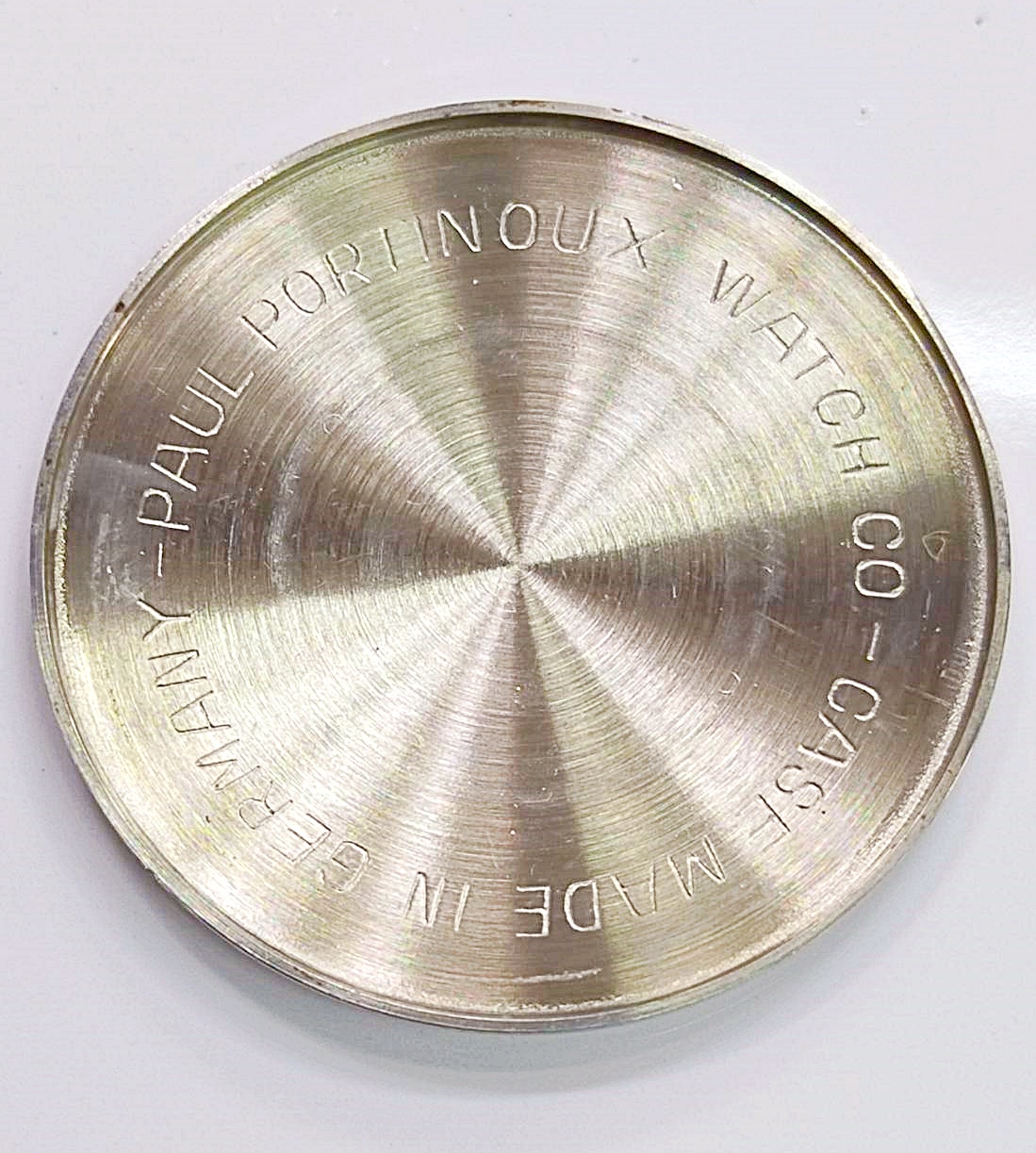 นาฬิกาเก่า PAUL PORTINOUX ไขลาน