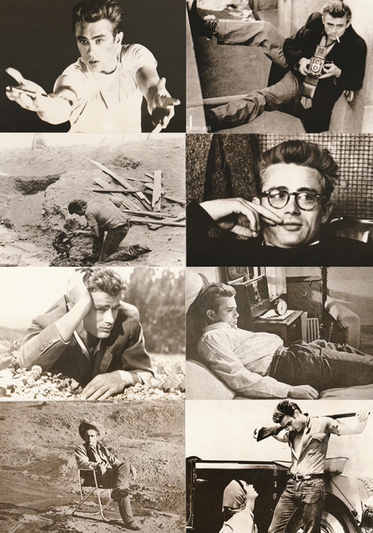โปสการ์ด James Dean ภาพขาวดำ 32 ใบ