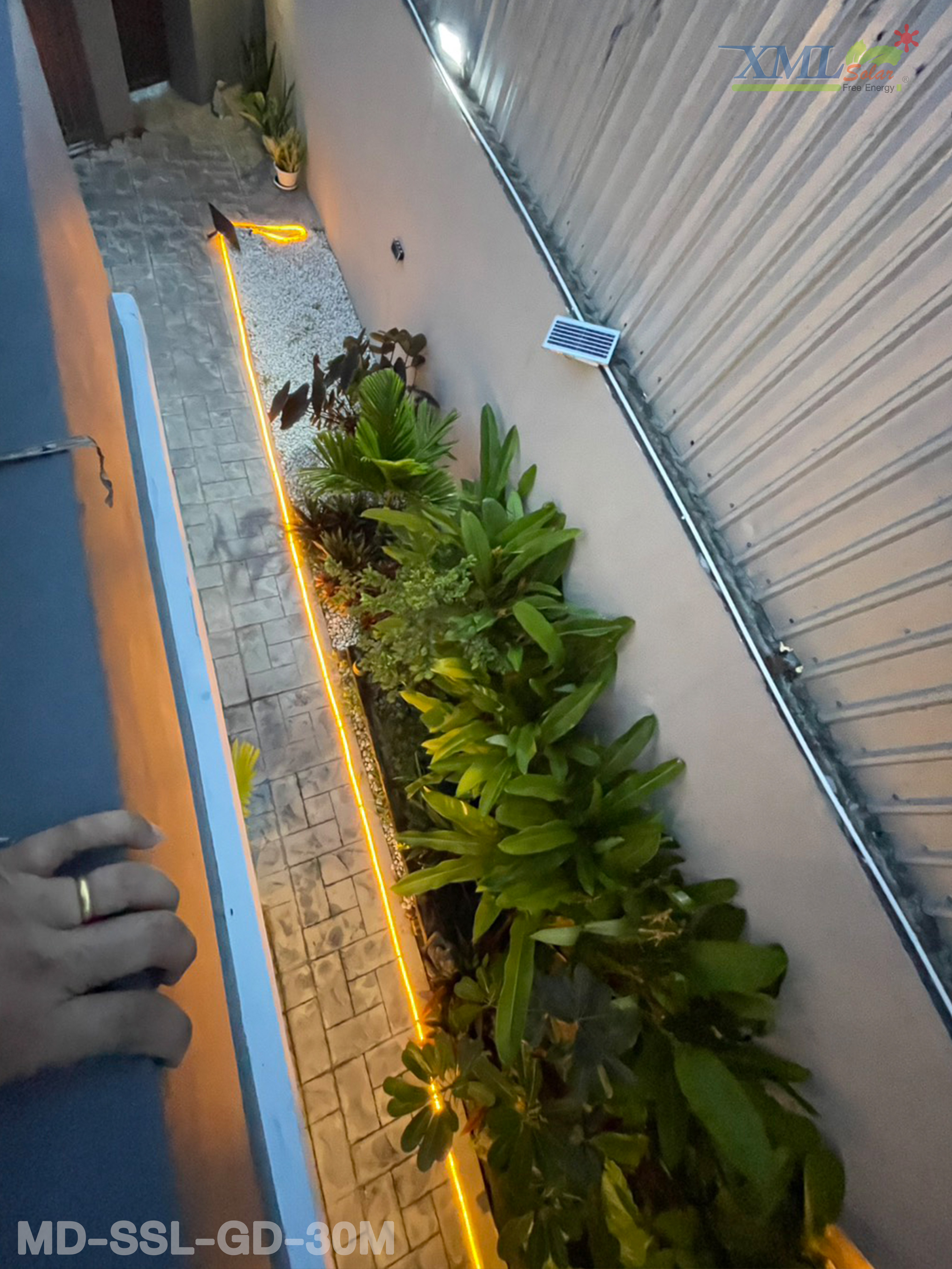 ไฟเส้นโซล่าเซลล์ รุ่น MD-SSL10M/20M/30M