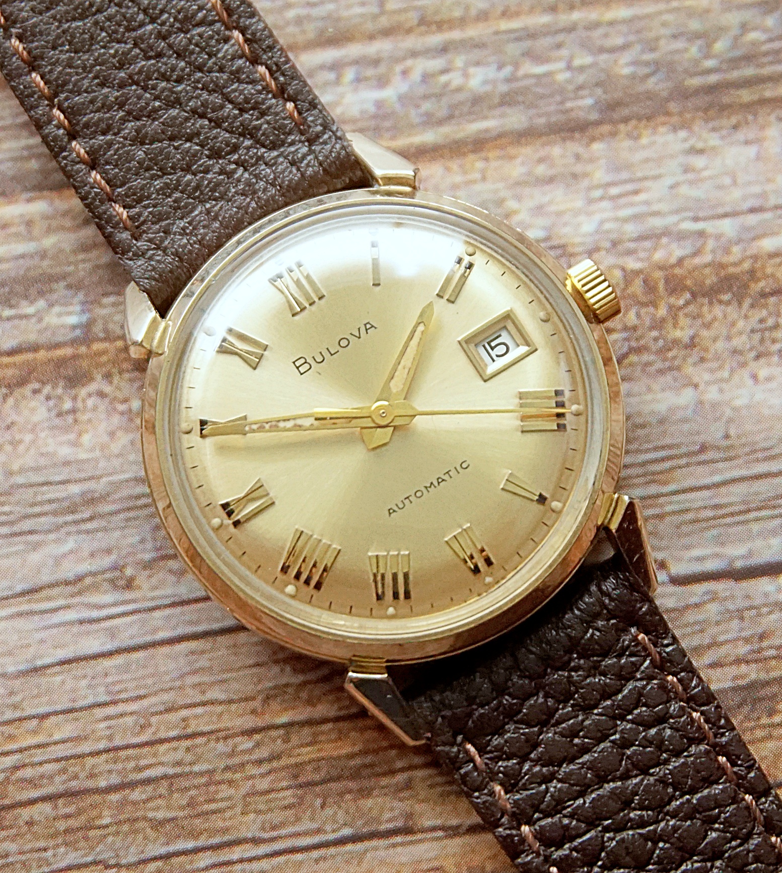 นาฬิกาเก่า BULOVA ออโตเมติก