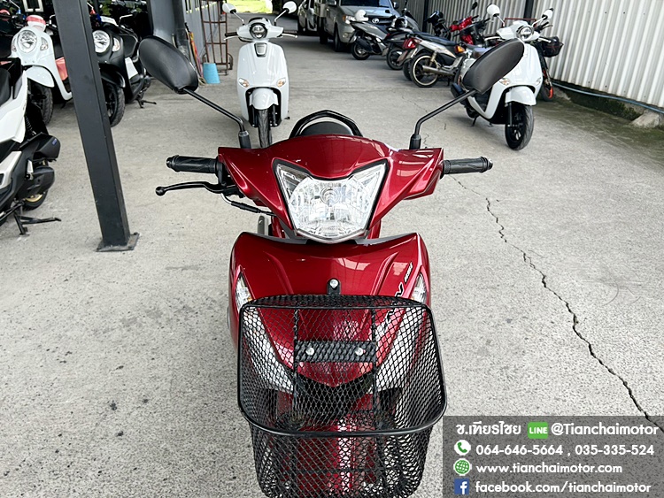 ★ดาวน์3,500★FINN ปี67 สีแดง ล้อแม็กซ์ วิ่งเพียง 3000 กิโล ชุดสีสวย เครื่องเดิมๆ เครื่องแน่น ขับขี่นิ่ม ประหยัด ศูนย์ดี ราคา 40,900