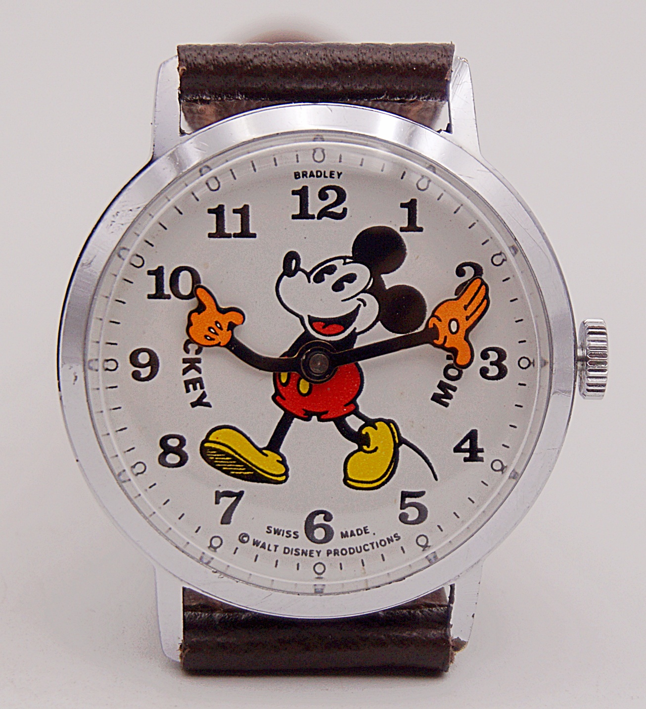 นาฬิกาเก่า MICKEY MOUSE ไขลาน