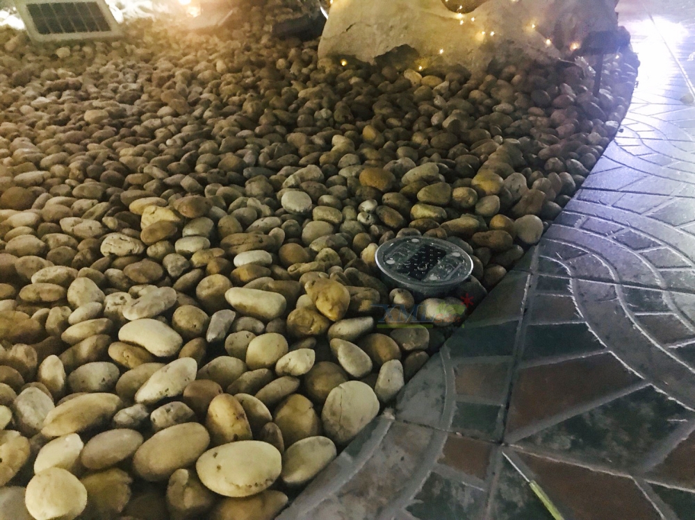 โคมไฟฝังพื้น 6 LED รุ่น Premium IP68 (แสง : เหลืองกระพริบ)