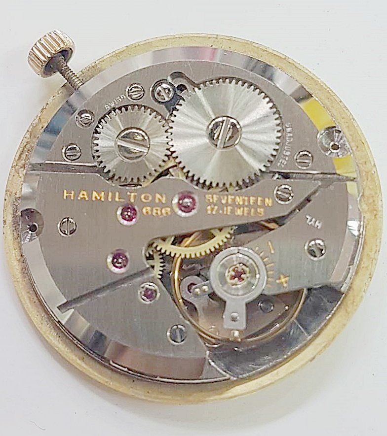 นาฬิกาเก่า HAMILTON ไขลาน