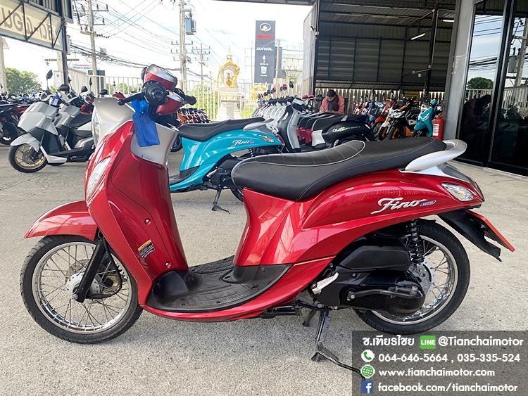 ★ดาวน์3,500★FINO ปี66 สีแดงสุดฮิต วิ่งเพียง 9000 กิโล ชุดสีสวยรอบคัน เครื่องเดิมดี เครื่องดี ศูนย์ดี ประหยัดน้ำมัน ราคา 40,900