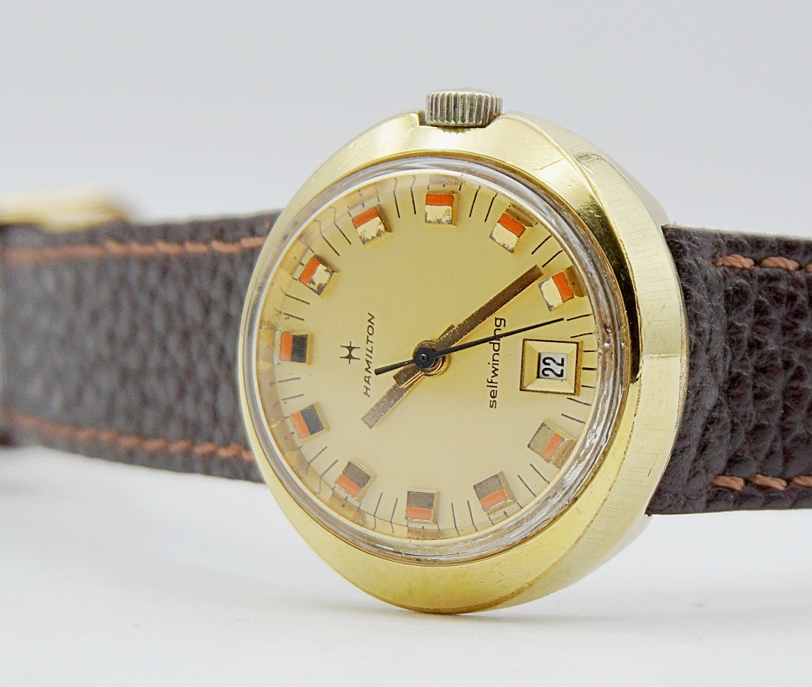 นาฬิกาเก่า HAMILTON ออโตเมติก (ผู้หญิง)