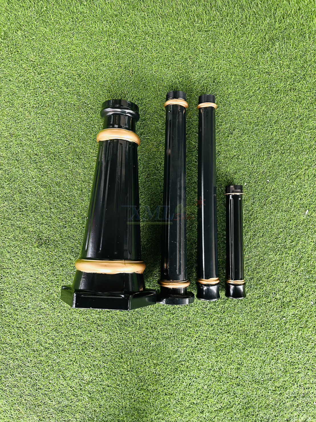 โคมไฟโซล่าเซลล์ รุ่น TT-313 (ตัวโคม + เสาไฟ 2.5 เมตร)