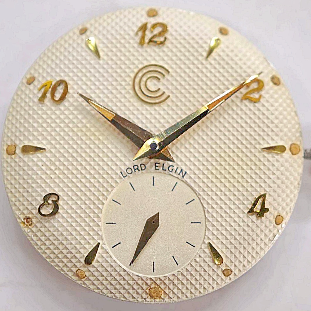 นาฬิกาเก่า LORD ELGIN ไขลานสองเข็มครึ่ง