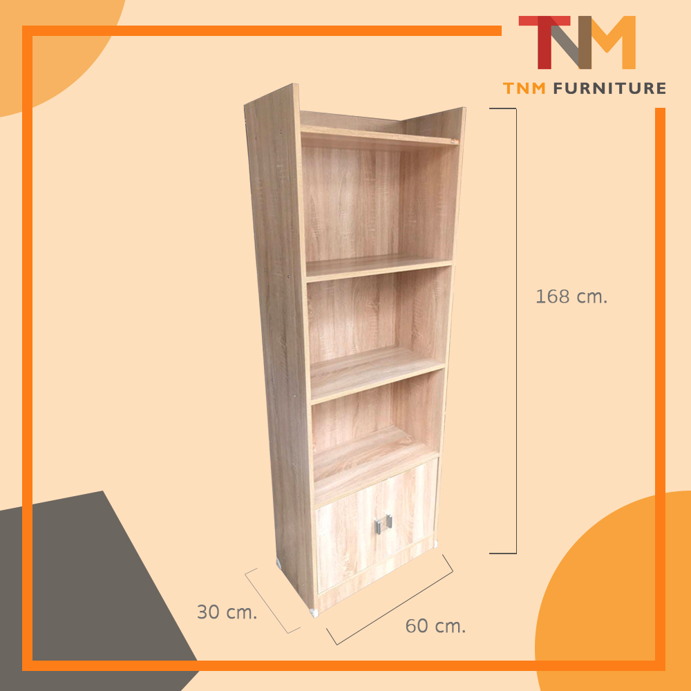 ชั้นวางของเอนกประสงค์ 60cm. ประตูล่าง2บานเปิด (CB-032)