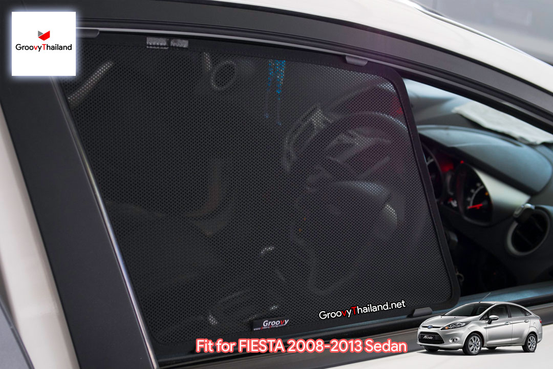 ม่านบังแดด FORD FIESTA Gen6 SD-Sedan (4 pcs)