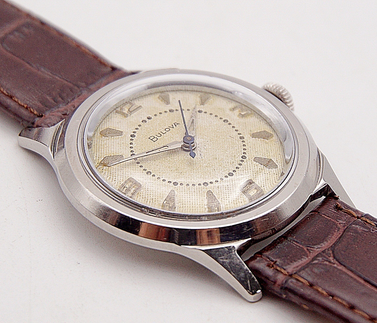 นาฬิกาเก่า BULOVA ไขลาน