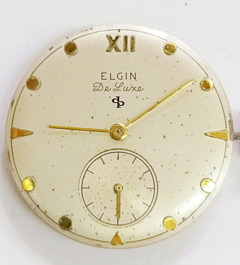 นาฬิกาเก่า ELGIN ไขลานสองเข็มครึ่ง