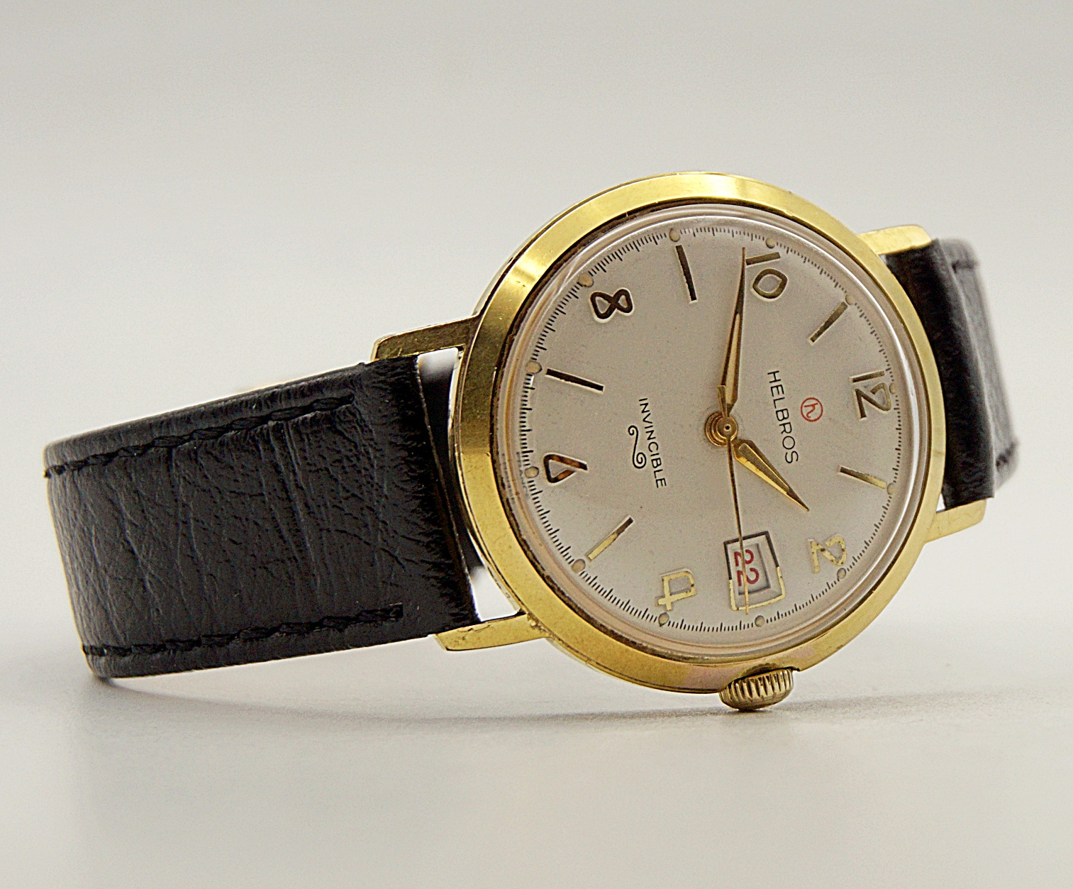 นาฬิกาเก่า HELBROS ไขลาน