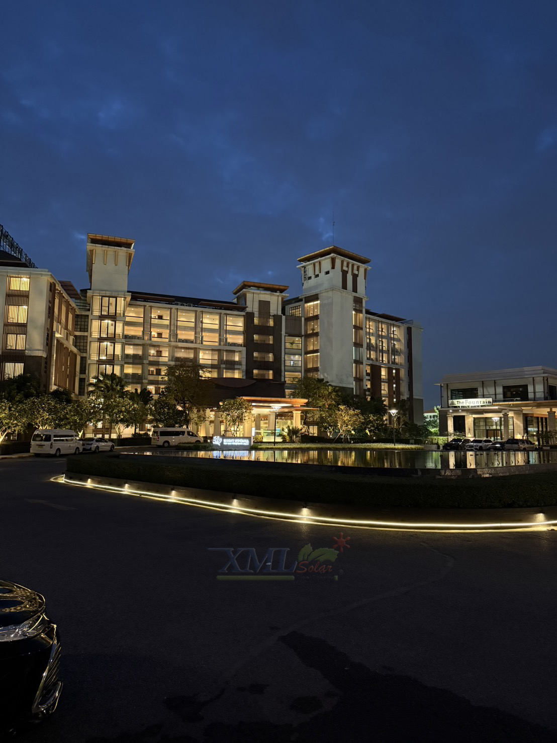 ไฟเส้นโซล่าเซลล์ รุ่น MD-SOLAR-SL10M / 20M / 30M / 50M (แสงเหลืองวอมไวท์)