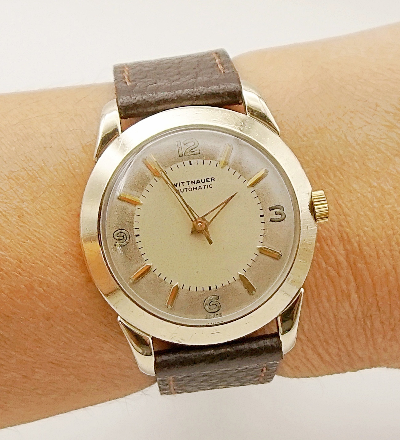 นาฬิกาเก่า WITTNAUER BY LONGINES ออโตเมติก