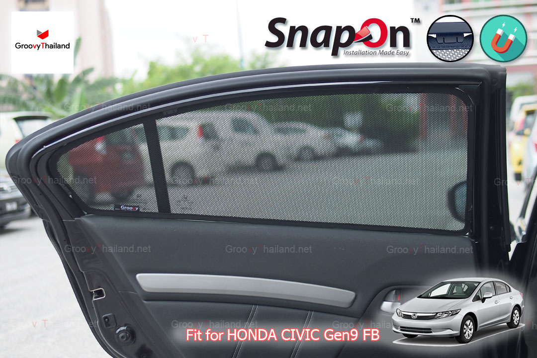 HONDA CIVIC Gen9 FB (SnapOn - 4 pcs)