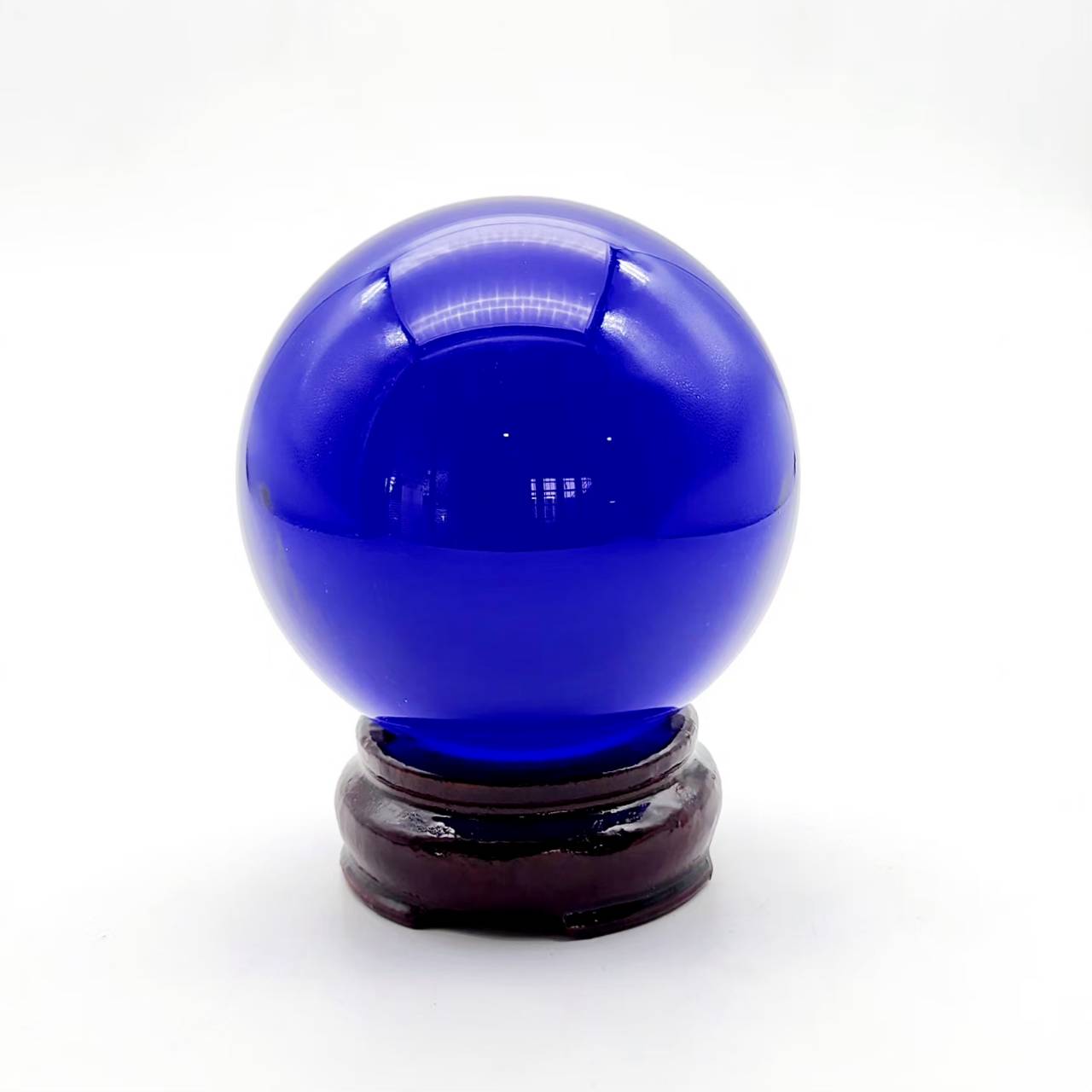 ลูกแก้วใส 8ซม. ( 3.14นิ้ว ) แท้ทุกลูกสีไม่ลอกใช้งานภายนอก สีสดสวยทุกลูก เกรดA