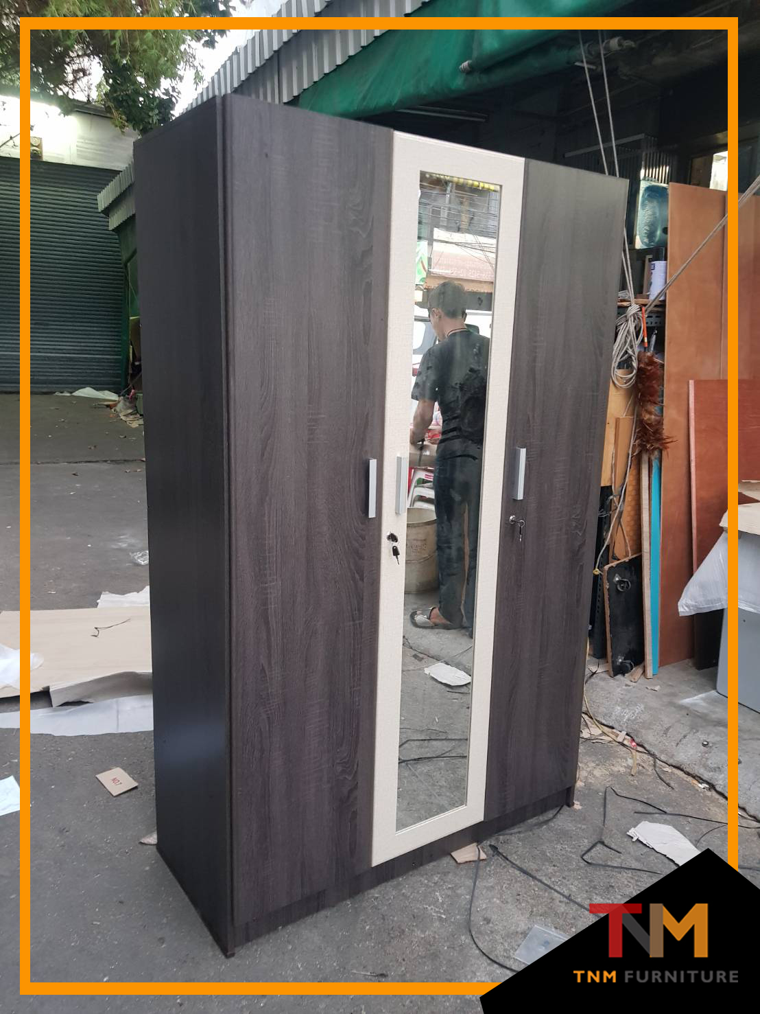 ตู้เสื้อผ้า 120cm. ABAYA